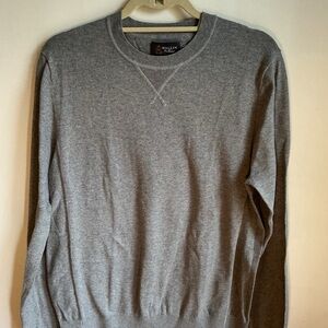 Wallen Men's Classic Gray Crewneck Sweater